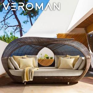 VeroMan ベッド ソファベッド プールサイドベッド アウトドアベッド チェア 椅子 カウチ アウトドア 屋外 プールサイド 庭 韓国インテリア 韓国家具