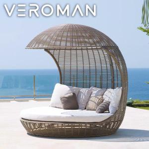 VeroMan ベッド ソファベッド プールサイドベッド アウトドアベッド チェア 椅子 カウチ アウトドア 屋外 プールサイド 庭 韓国インテリア 韓国家具