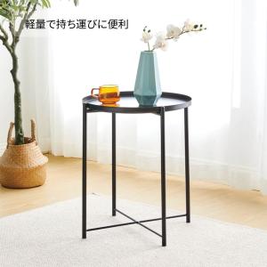 [1段] VeroMan サイドテーブル スチ...の詳細画像3