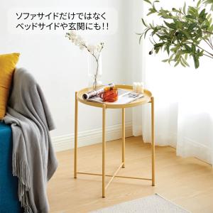 [1段] VeroMan サイドテーブル スチ...の詳細画像4