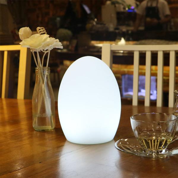 [10×15cm] VeroMan 防水 LEDライト 卵型 屋外ライト マルチカラーライト カラフ...