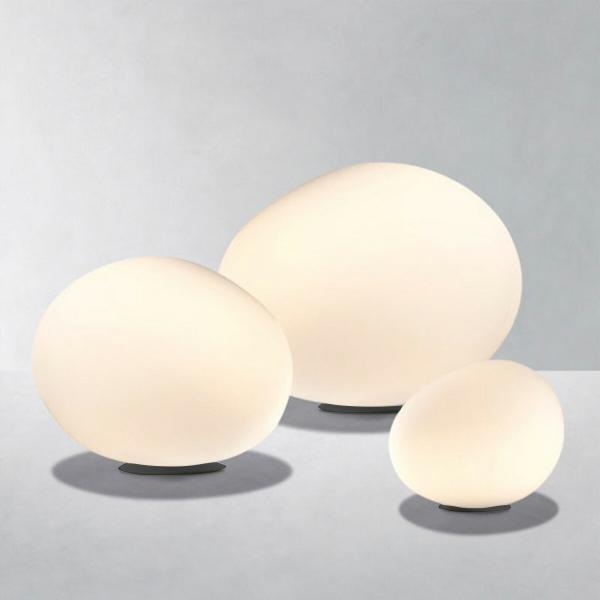 VeroMan [31cm] ライト スタンドライト デスクライト ランプ 照明 間接照明 卵型 丸...