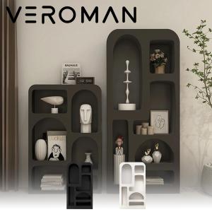 120cm] VeroMan マントルピース シェルフ ホワイト 白 ディスプレイ