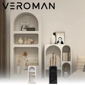 40cm] VeroMan マントルピース シェルフ ホワイト 白 ディスプレイ