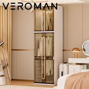 VeroMan キッズ収納ラック 収納ラック 衣装棚 クローゼット 収納 キッズ ベビー キッズルーム 子供部屋 キッズインテリア 韓国インテリア 韓国家具