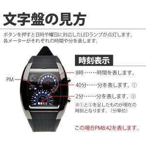 腕時計 メンズ 時計 LED デジタルウォッチ...の詳細画像3