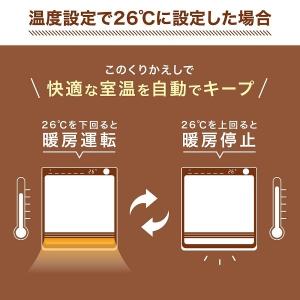 セラミックヒーター 足元 小型 速暖 省エネ ...の詳細画像3