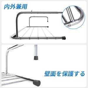 ベランダ手すり用物干し ベランダ物干し ベラン...の詳細画像5