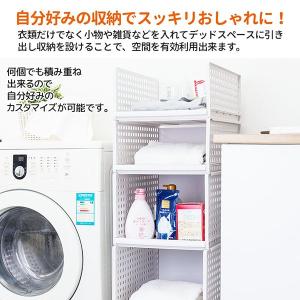 収納棚 引き出し 収納ケース ランドリー収納 ...の詳細画像1