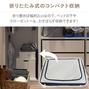 衣類収納ケース 収納ボックス 大型 前開き 折...の詳細画像3