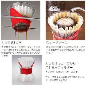 ドリッパーセット カリタ ドリッパー ウェーブ...の詳細画像1