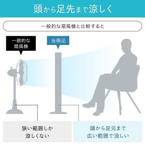 タワーファン dcモーター dc 扇風機 静音...の詳細画像3