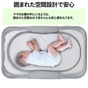 ベッドインベッド 赤ちゃん 折りたたみ 蚊帳付...の詳細画像1