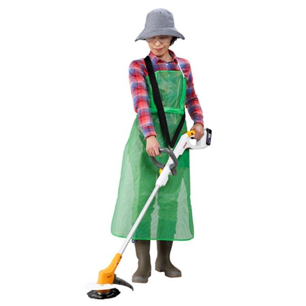 リョービ 京セラ RYOBI 園芸作業用ワンタッチエプロン 1050x790mm 園芸用エプロン エ...