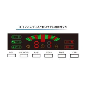 ミストファン サーキュレーター 扇風機 おしゃ...の詳細画像2