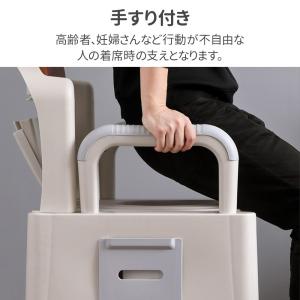 介護 防災 キャンプ 高さ調節 簡易トイレ 災...の詳細画像5