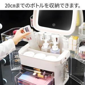 メイクボックス 鏡付き 大容量 持ち運び コス...の詳細画像4