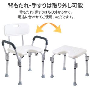 シャワーチェア 介護 脚ゴム u字 クッション...の詳細画像5
