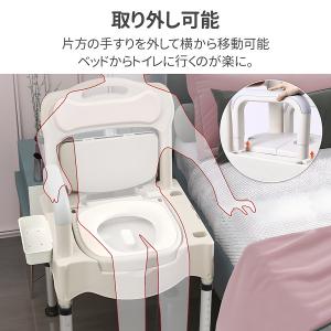 ポータブルトイレ 介護 簡易トイレ 防災 腰掛...の詳細画像2