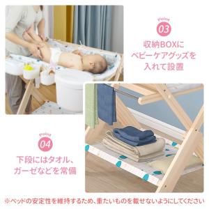 ベビーベッド 折りたたみ 簡易ベッド 赤ちゃん...の詳細画像4