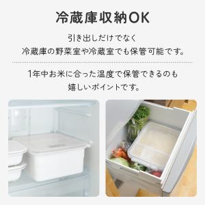 米びつ 5kg 計量 簡単 密閉 冷蔵庫 シン...の詳細画像2