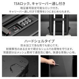 ビジネスリュック メンズ 防水 大容量 a4 ...の詳細画像2
