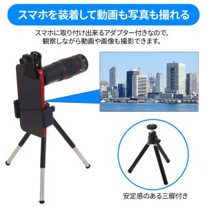 単眼鏡 望遠鏡 美術館 スマホ 高倍率 単眼望...の詳細画像2