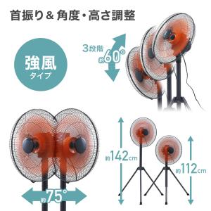工場扇 工場扇風機 大型扇風機 体育館 業務用...の詳細画像4