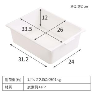 おもちゃ 収納 おもちゃ収納ラック 白 大容量...の詳細画像4