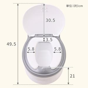 オマル トイレ型 おまる 洋式 補助便座 子供...の詳細画像4