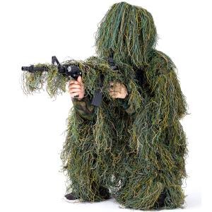 サバゲー ギリースーツ 装備 フード 迷彩服 戦闘服 偽装服 服 服装