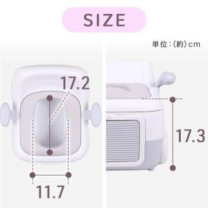 オマル トイレ型 おまる 洋式 車型 補助便座...の詳細画像5