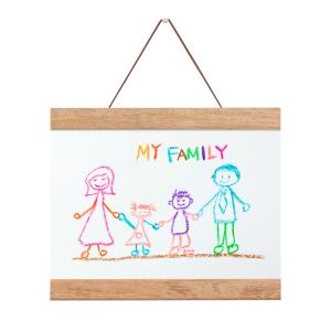 タペストリー棒 木製 ポスターマグネットハンガ...の詳細画像5