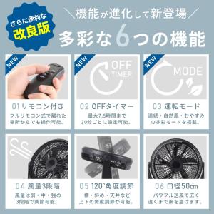 工場扇 45cm 床置き 工場扇風機 大型扇風...の詳細画像3