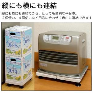 台車 平台車 キャスター ミニ台車 連結 キャ...の詳細画像2