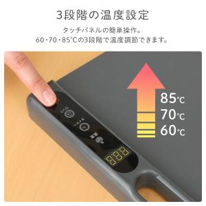 保温プレート 卓上 シリコン フードウォーマー...の詳細画像1