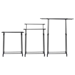 ハンガーラック スリム 2段 頑丈 おしゃれ ...の詳細画像5