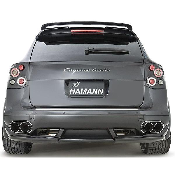 HAMANN ポルシェ カイエンTURBO 957 リアディフューザー