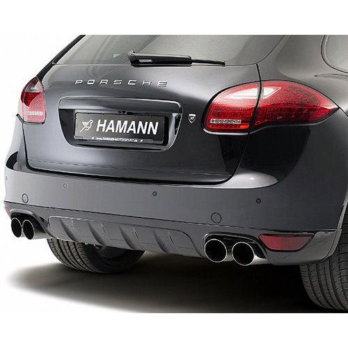 HAMANN ポルシェ カイエン 958 リアスカート 3Pcs