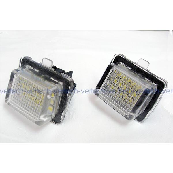 BENZ W216 後期 LEDライセンスバルブ ナンバー灯