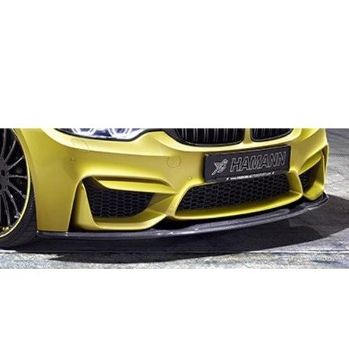 HAMANN ハーマン BMW 4シリーズ F82 M4 F83 M4 カーボンフロントリップスポイ...