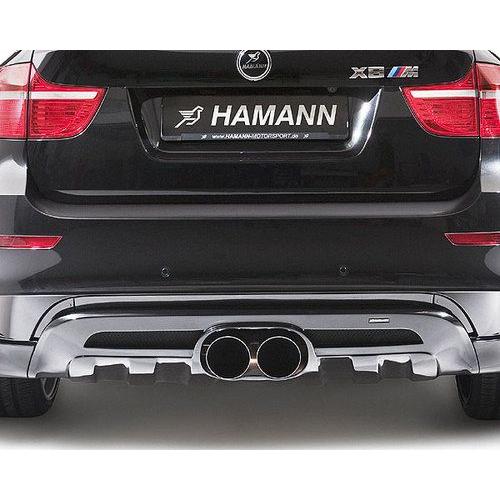HAMANN BMW X6M E71 リアスカート マフラー2本出し用