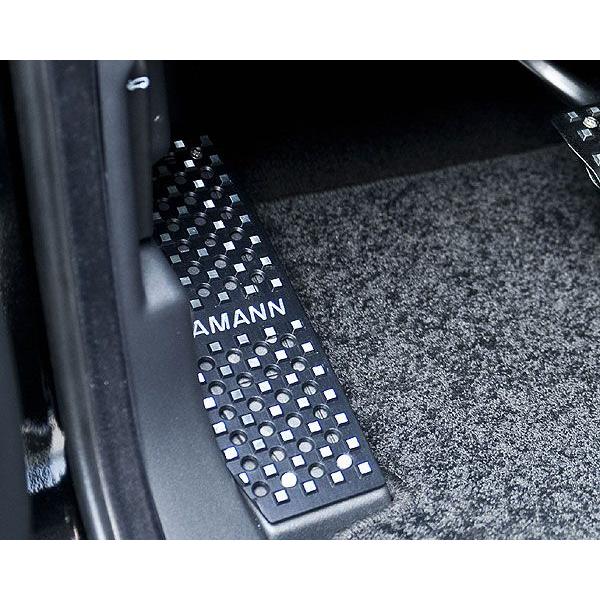 HAMANN BMW 1シリーズ E82 フットレスト アノダイズブラック LHD