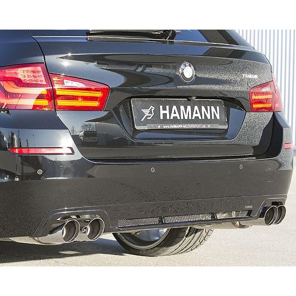 HAMANN BMW 5シリーズ F11 リアスカート センターパネル ワゴン 4本出しマフラー用
