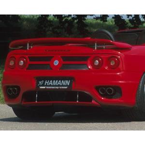 フェラーリ F430 リアウイング　ハーマン製　HAMANN HAMANN フェラーリ F430 リアウイング スパイダー ファイバー