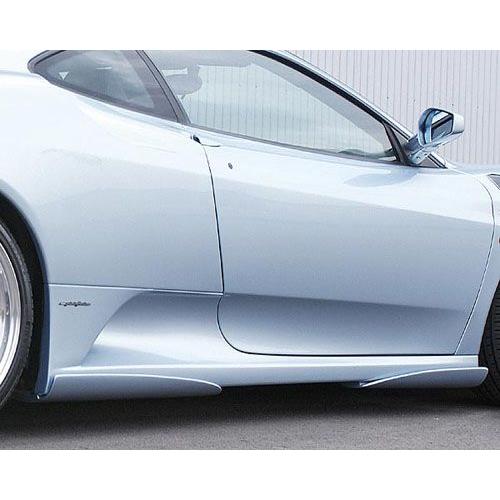 HAMANN フェラーリ F430 サイドシルウイング ファイバー