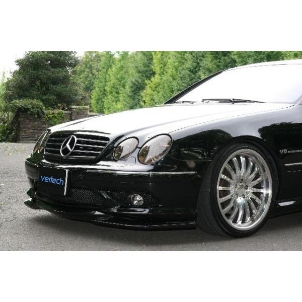 W215 CL55 03ｙ- AMG フロントリップスポイラー カーボン