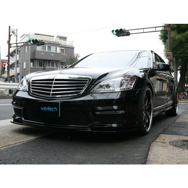 GODHAND W221 10y- S65 バンパー用 フロントリップ カーボン