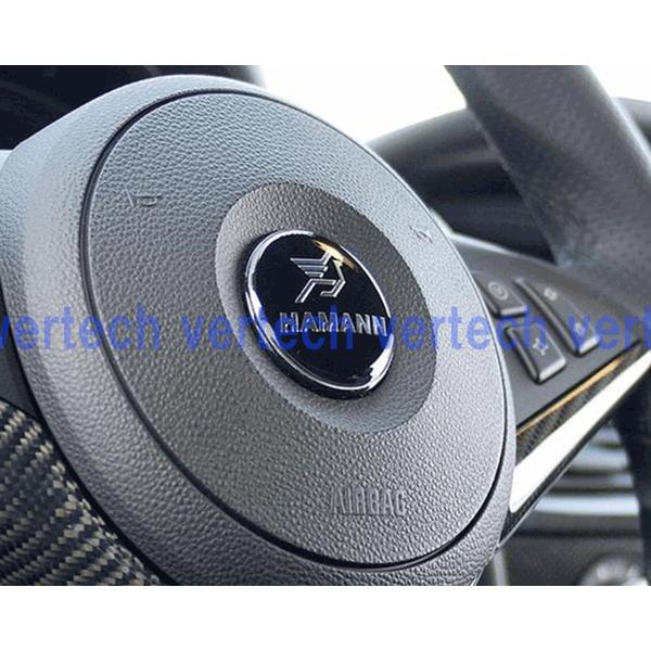 HAMANN ステアリングエンブレム バッチ ハーマン BMW