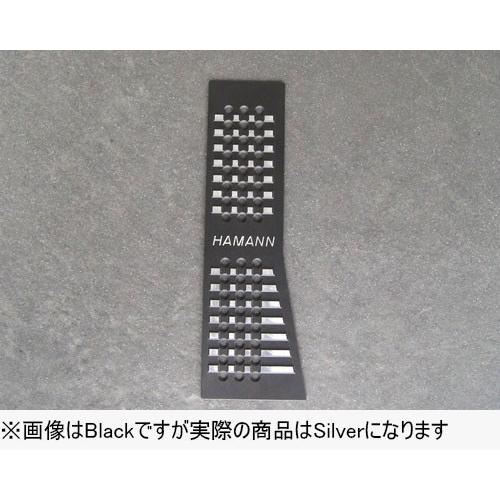 HAMANN ハーマン BMW X4 f26 フットレスト シルバー LHD